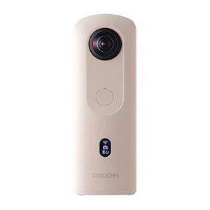 Ricoh THETA SC2 BEIGE 360°Camera 4K Video with image stabilization High image quality High-speed data transfer Beautiful night view shooting with low noise Thin & Lightweight For iOS, Android
