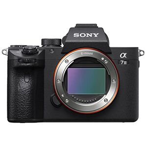 Sony Alpha 7 III Full-Frame Mirrorless Camera ( Fast 0.02s AF, 5-axis in-body optical image stabilisation, 4K HLG, Large Battery Capacity ), Black