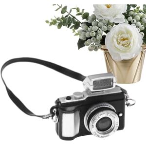 WOBBLO Vintage Camera Miniature Digital Camera,Photography Accessories Decoration Accessories, Mini Camera Ornament for Home Decoration