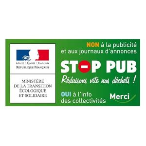 Autocollant.fr Pub Stop Sticker