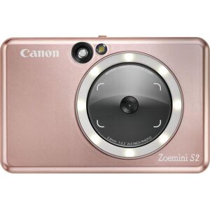 CANON Zoemini S2 Digital Instant Camera - Rose Gold, Gold,Pink