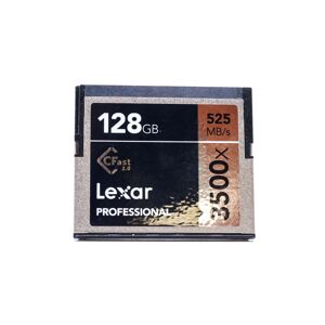 Used Lexar 128GB Professional 3500x CFast 2.0 Card