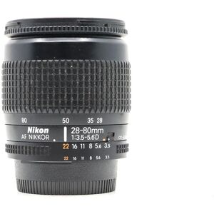 Used Nikon AF Nikkor 28-80mm f/3.5-5.6D