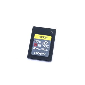 Used Sony 80GB 800MB/s Tough Type A CFexpress Card