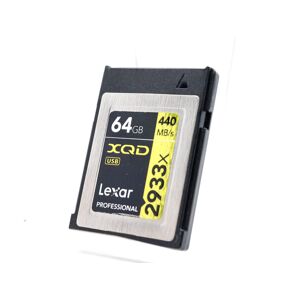 Used Lexar 64GB Professional 2933x XQD Card