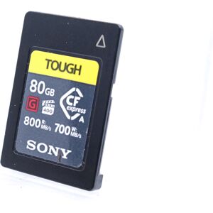 Used Sony 80GB 800MB/s Tough Type A CFexpress Card