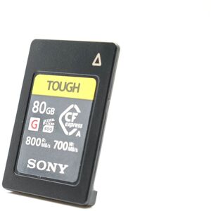 Used Sony 80GB 800MB/s Tough Type A CFexpress Card