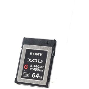 Used Sony XQD G 64GB 400MB/s Card