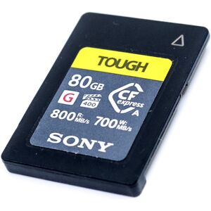 Used Sony 80GB 800MB/s Tough Type A CFexpress Card