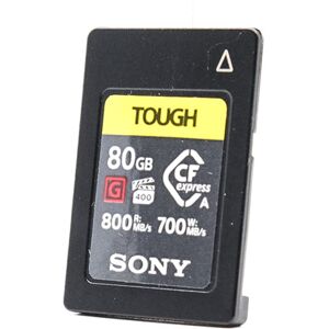 Used Sony 80GB 800MB/s Tough Type A CFexpress Card