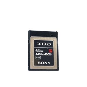 Used Sony XQD G 64GB 440MB/s Card