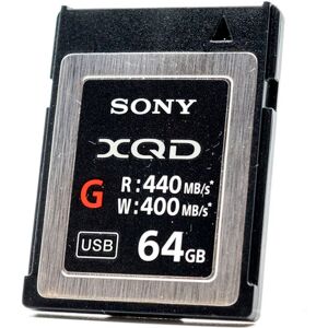 Used Sony XQD G 64GB 440MB/s Card