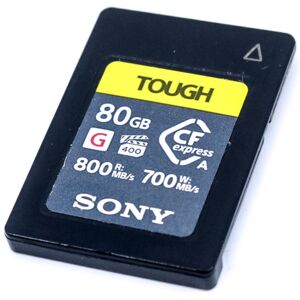 Used Sony 80GB 800MB/s Tough Type A CFexpress Card