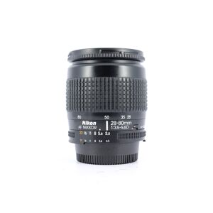 Used Nikon AF Nikkor 28-80mm f/3.5-5.6D