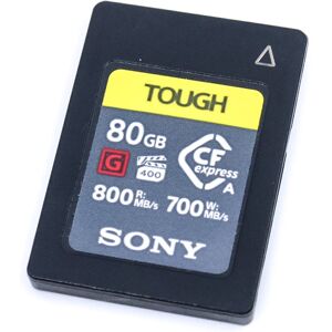 Used Sony 80GB 800MB/s Tough Type A CFexpress Card