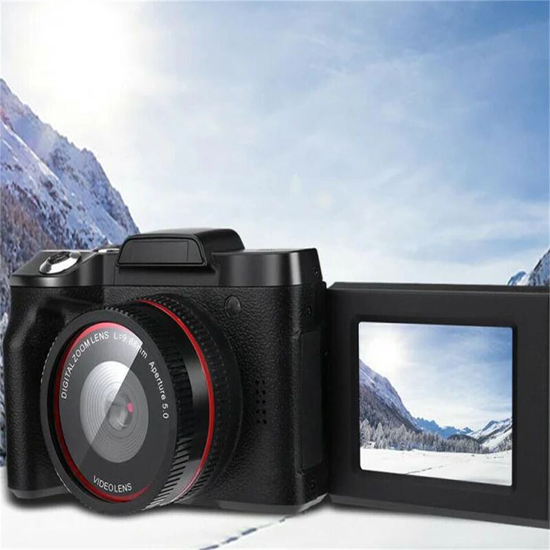 ArmadaDeals Flip-screen Selfie Professional 1080P 16MP Full HD Video Digital Camera