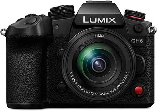 Panasonic Lumix GH6 Digital Camera with Lumix 12-60mm F3.5-5.6 Lens