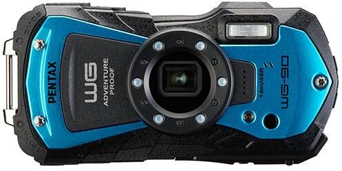 Pentax WG-90 Digital Camera in Blue