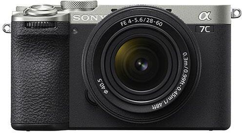 Sony a7C II Mirrorless Camera in Silver with FE 28-60mm F4-5.6 Lens