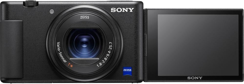 SONY ZV1 High Performance Compact Vlogging Camera - Black, Black