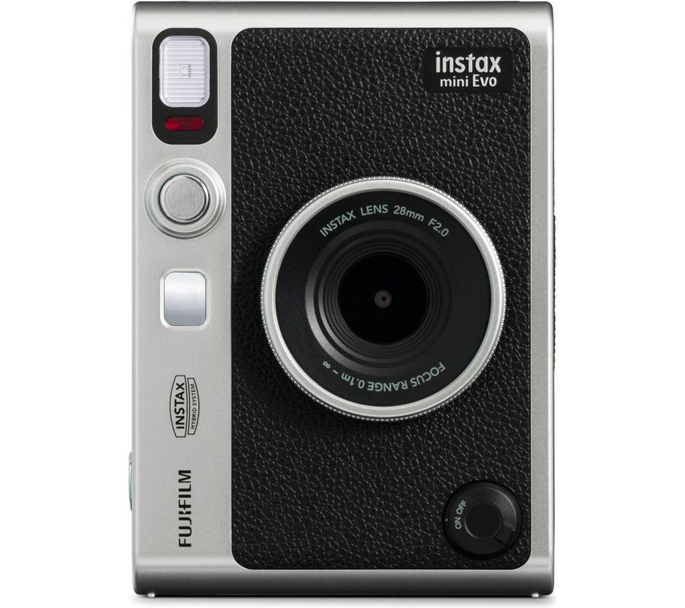 INSTAX mini Evo Digital Instant Camera - Black, Black