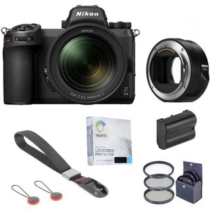 Nikon Z 6II Mirrorless Camera w/24-70mm f/4 Lens &amp; FTZ Adapter, Included Value