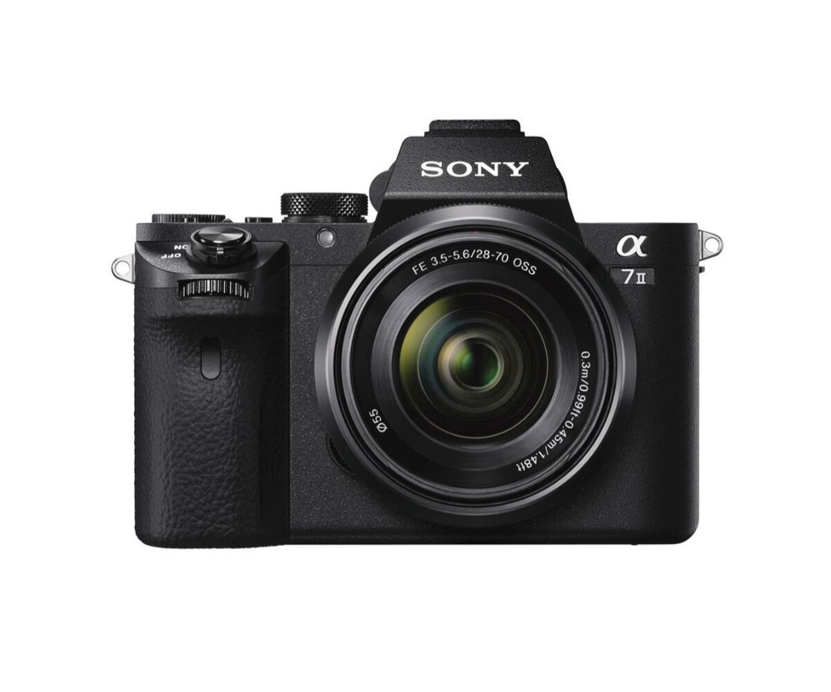 Sony Alpha a7II Mirror less Digital Camera with Sony 28-70mm Oss Lens - Black