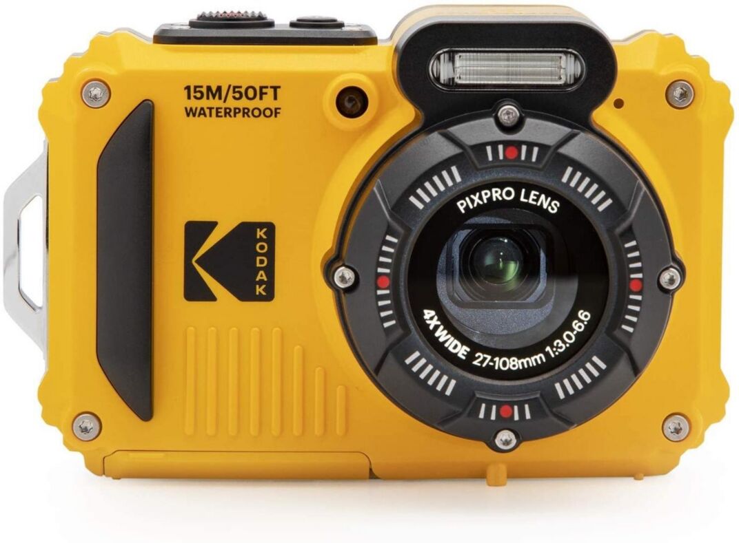 Kodak Pixpro WPZ2 Rugged Waterproof 16MP Digital Camera with 4x Zoom (Yellow) - Yellow