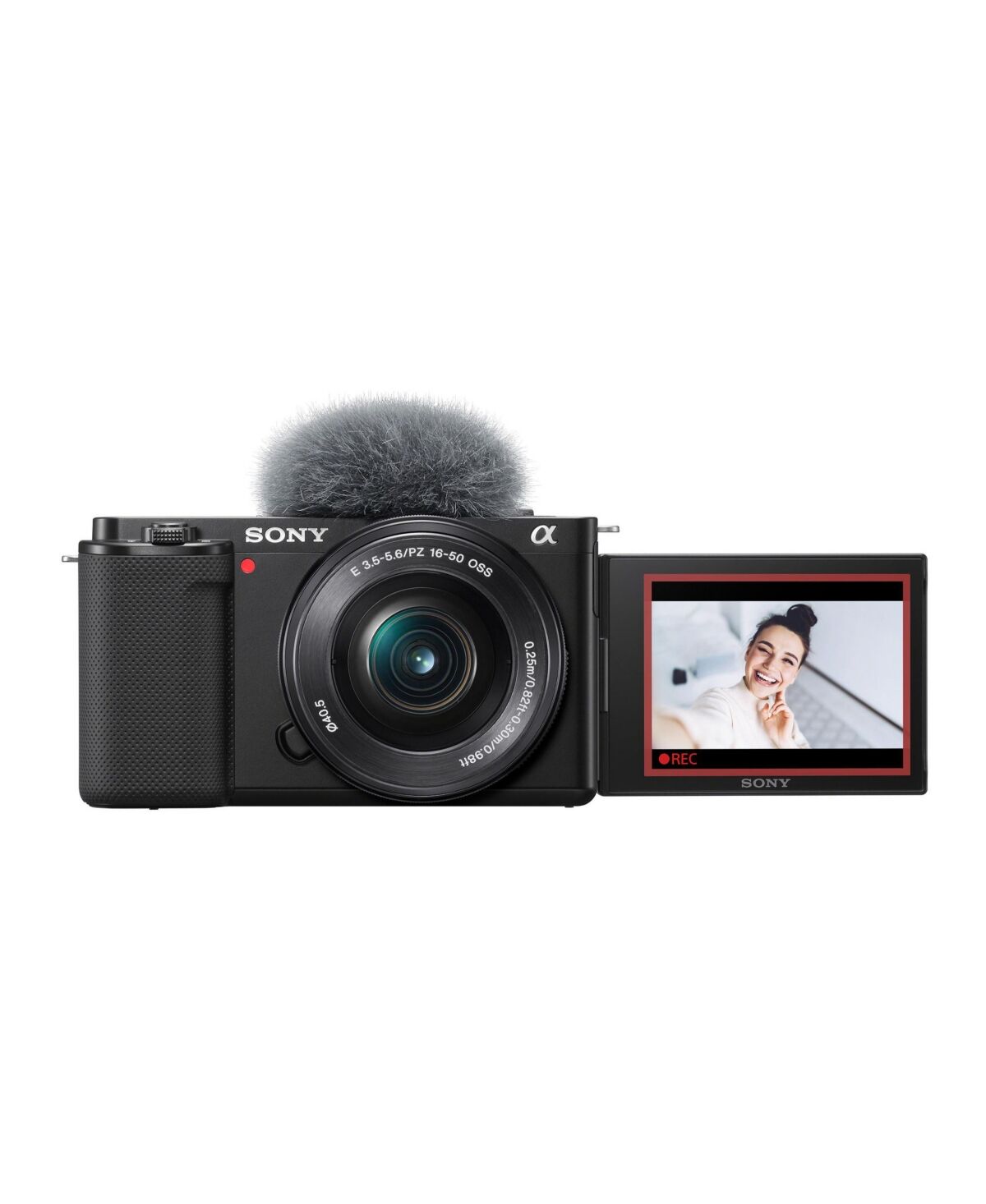Sony Alpha Zv-E10 Aps-c Mirror less Vlog Camera with 16-50mm Lens (Black) - Black