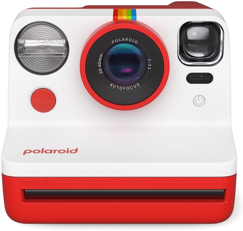 Polaroid Now Instant Camera Generation 2 (Red) - White/Red