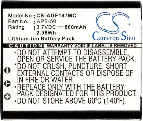 Cameron Sino Agf147Mc Battery Replacement For Agfa Camera