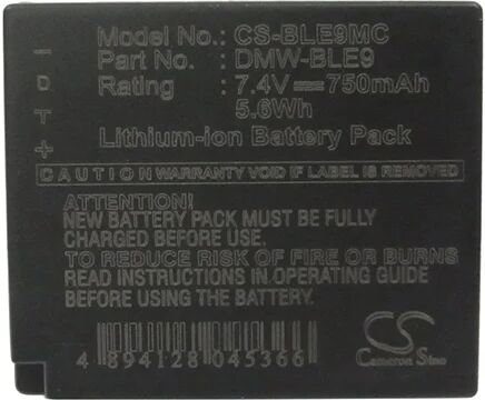 Cameron Sino Ble9Mc Battery Replacement For Panasonic Camera