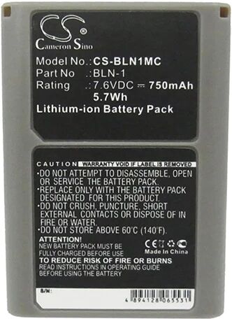 Cameron Sino Bln1Mc Battery Replacement For Olympus Camera