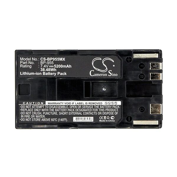 Cameron Sino Bp955Mx Battery Replacement For Canon Camera