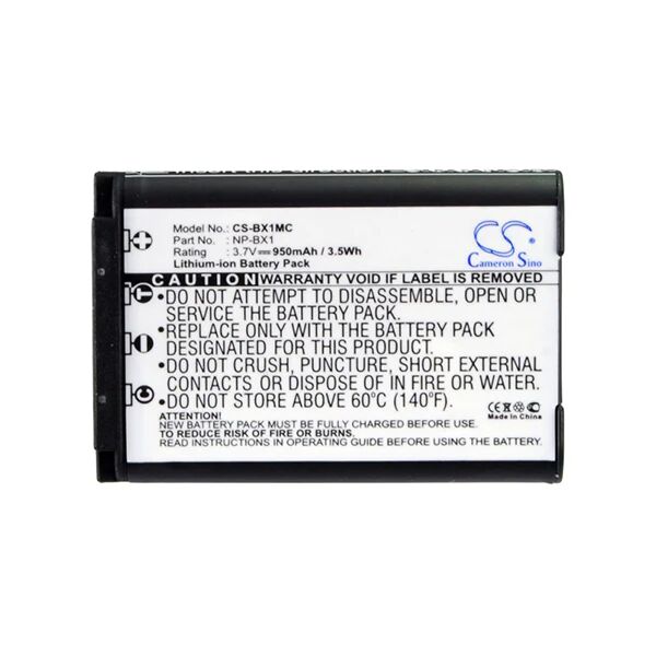 Cameron Sino Bx1Mc Battery Replacement For Sony Camera