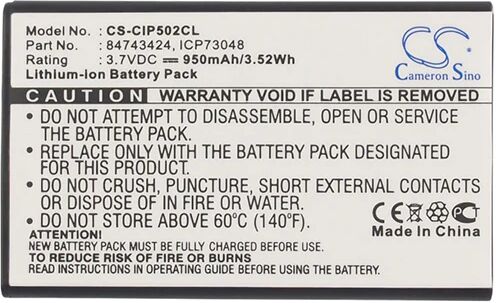 Cameron Sino Cip502Cl Battery Replacement For Agfeo Cordless Phone