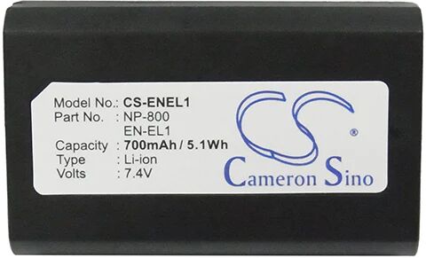 Cameron Sino Enel1 Battery Replacement For Nikon Camera