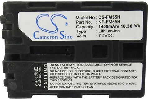 Cameron Sino Fm55H Battery Replacement For Sony Camera