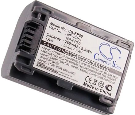 Cameron Sino Fp50 Battery Replacement For Sony Camera