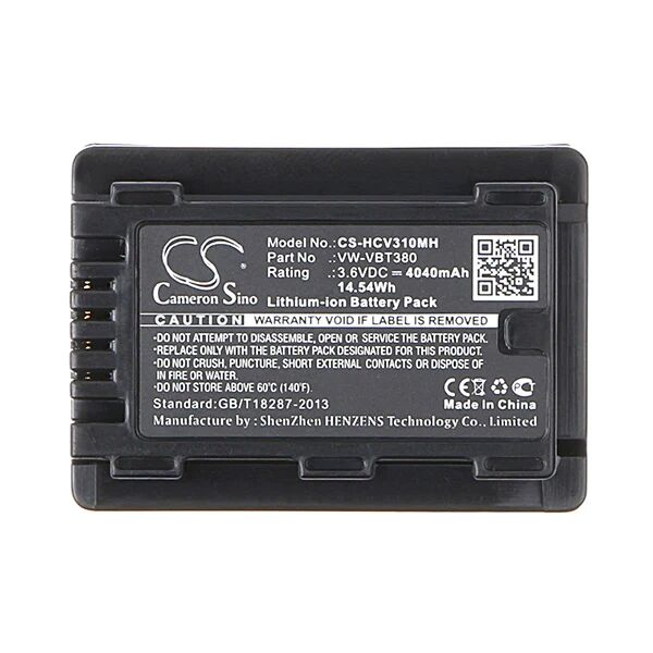 Cameron Sino Hcv310Mh Battery Replacement For Panasonic Camera