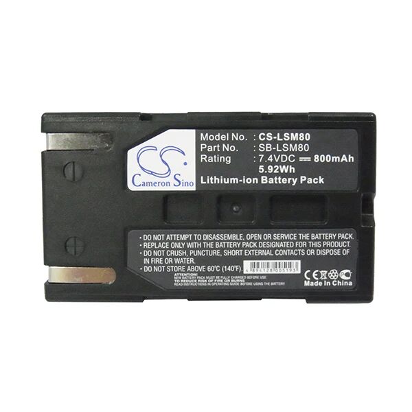 Cameron Sino Lsm80 Battery Replacement For Samsung Camera