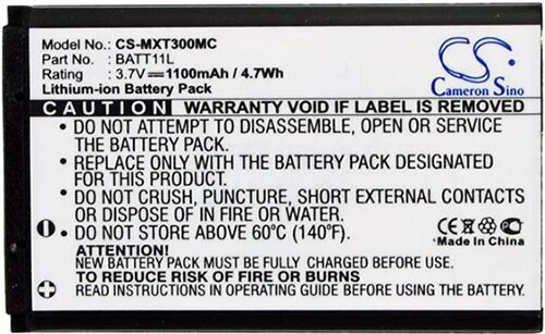 Cameron Sino Mxt300Mc Battery Replacement For Svp Usance Camera