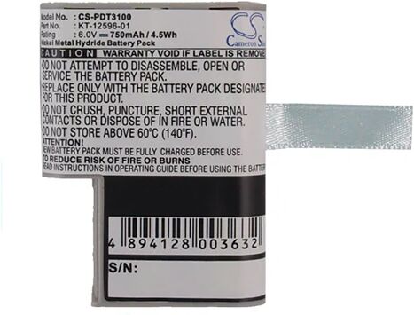 Cameron Sino Pdt3100 Battery Replacement For Symbol Barcode Scanner