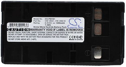 Cameron Sino Pdvs1 Battery Replacement For Panasonic Camera