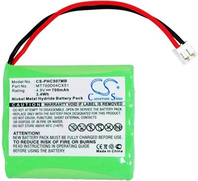 Cameron Sino Phc507Mb Battery Replacement For Philips Baby Phone