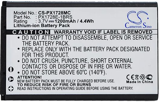 Cameron Sino Px1728Mc Battery Replacement For Toshiba Camera