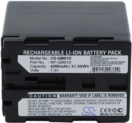 Cameron Sino Qm91D Battery Replacement For Sony Camera