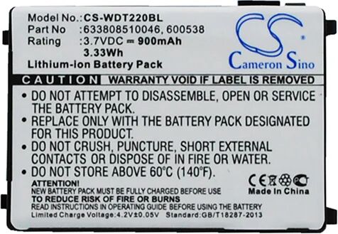 Cameron Sino Wdt220Bl Battery Replacement Datalogic Barcode Scanner