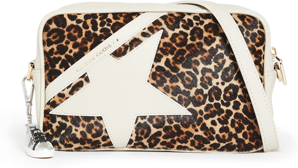 Golden Goose Star Bag White/Brown Leo One Size  White/Brown Leo  size:One Size