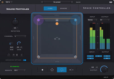 Sound Particles Space Controller Standard